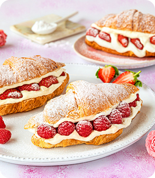 OVOCNÉ CROISSANTY SLADKÉ JAKO PUSA banner