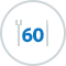 60 porcí