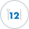 12 porcí