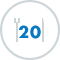 20 porcí
